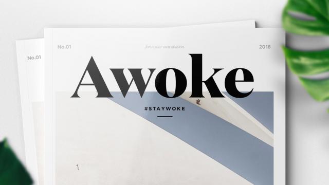 Editorial Design: Awoke Magazine