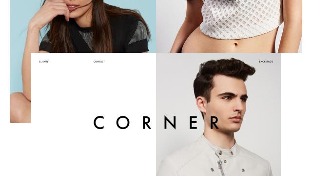 Minimalist Web Design for Corner Photo Studio
