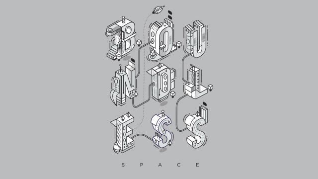 Boundless Space Typography