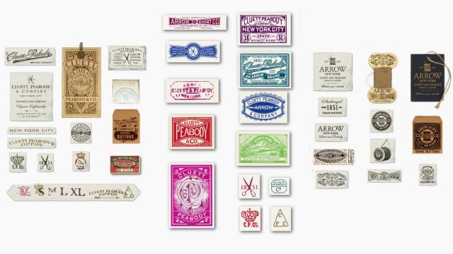 Arrow and Cluett Labels and Packaging