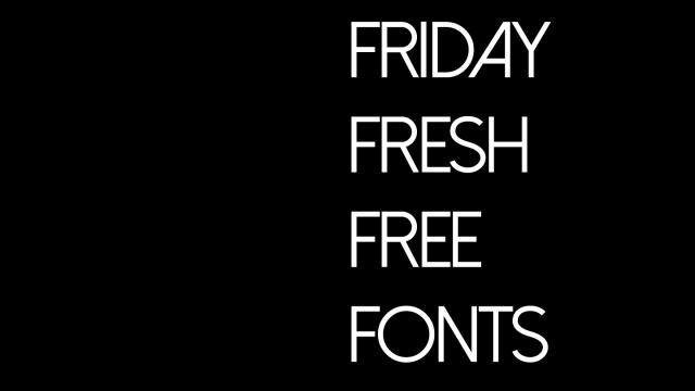 Friday Fresh Free Fonts - Round-Grotesk, Axis, Watermelon