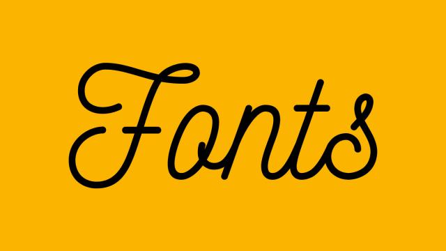 Friday Fresh Free Fonts - Rosario, Sailorette Tattoo, Hack