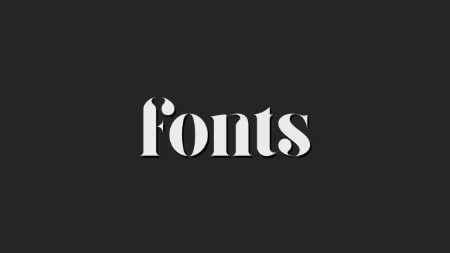 Friday Fresh Free Fonts - Pier, Bulgary, Cicero Serif