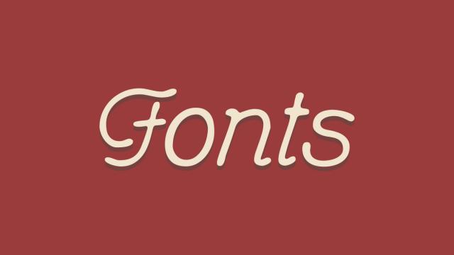 Friday Fresh Free Fonts #106