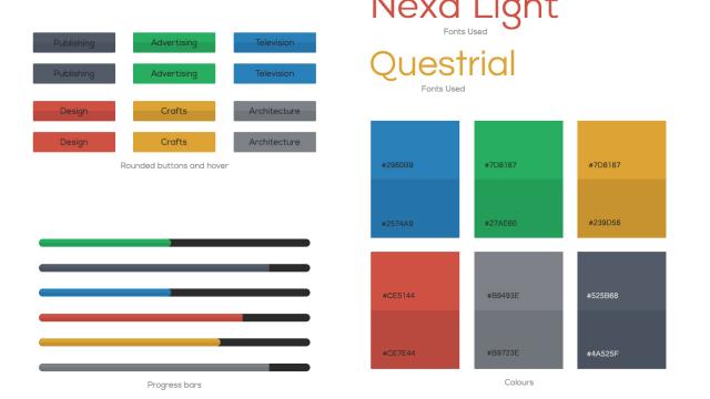 Colours User Interface Design