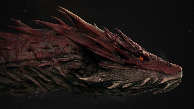Smaug in Photoshop and ZBrush