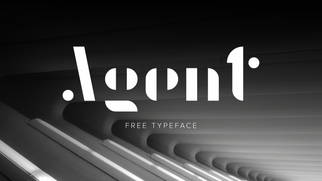 Typography: Agent Free Font