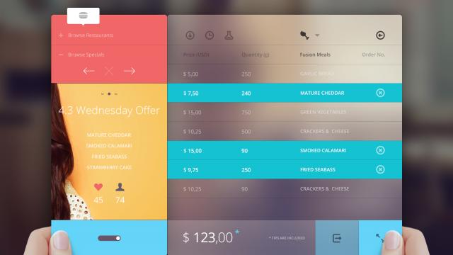 Creative UI Design by Cosmin Capitanu 