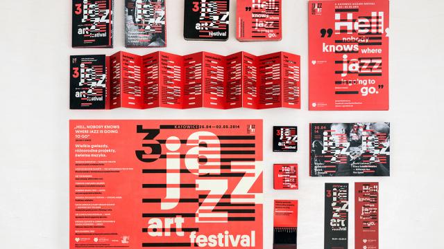 Graphic Design Inspiration: Jazz Art Festival