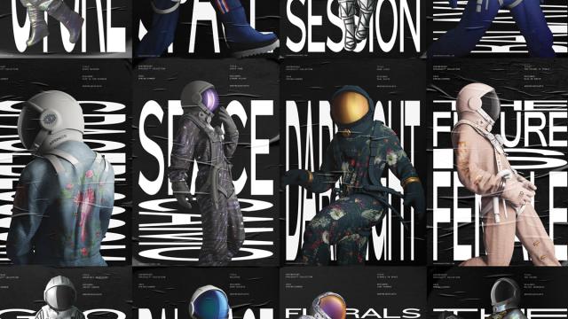 Exhibition Poster Series for Centrepoint Spacesuit Collection 18