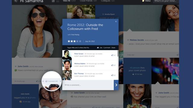 Facebook Concept -  A Systematic Design Approach