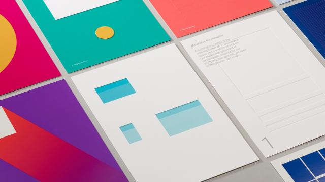 Google Material Design Printed Kit by Manual