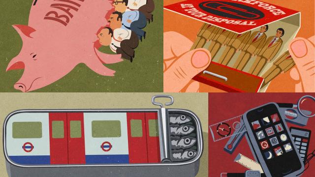 Meaningful Editorial Illustrations by John Holcroft