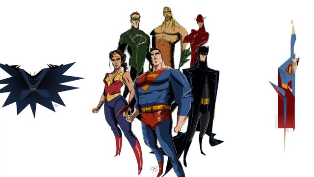 JLA Character Design by Franco Spagnolo