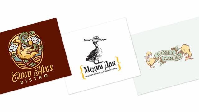 Logo Design: Ducks, Gooses and More