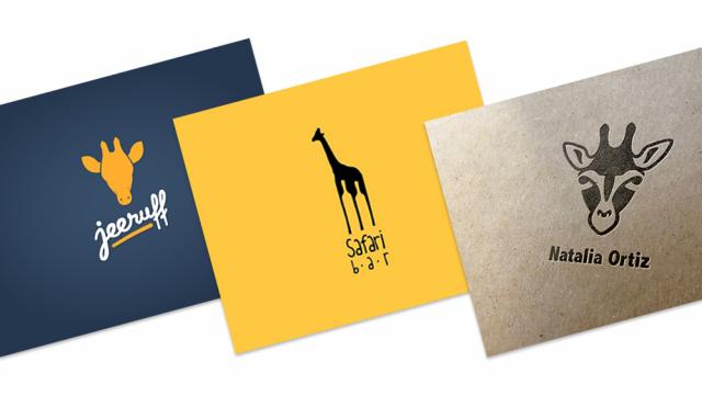 Logo Design: More Giraffes