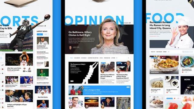 NYTimes Design Concept