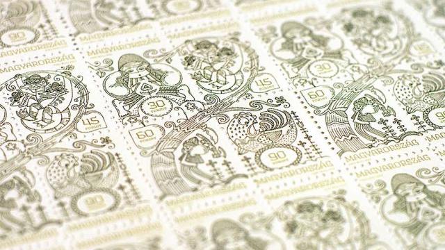 Amazing Stamp Design from Hungary 