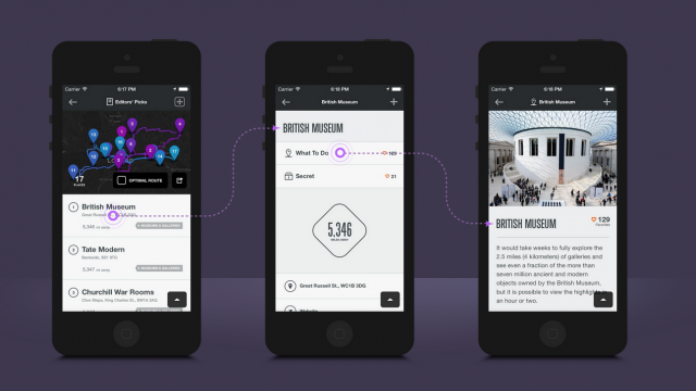 App Design: City Guides by National Geographic 