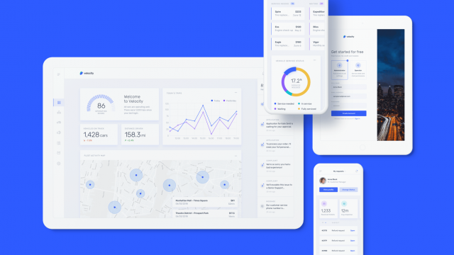 Meet Velocity: a UI kit and complete design system by InVision