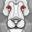 Albino Animals Series of Illustrations Using Just Circles Albino Animals Series of Illustrations Using Just Circles